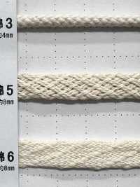 C5 Cordino In Materiale Naturale PART1 Cotone 5 Spago Da 8,0 Mm[Cavo A Nastro] Cordon Foto secondaria