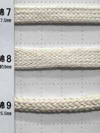 C8 Cordino In Materiale Naturale PART1 In Cotone 8 Pezzi, Spago Per Sacchetti, 9,0 Mm[Cavo A Nastro] Cordon Foto secondaria