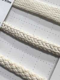 C9 Cordino In Materiale Naturale PARTE 1 Cordino Rotondo In Cotone 9 Da 5,5 Mm[Cavo A Nastro] Cordon Foto secondaria