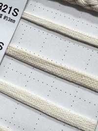 C322S Cordino In Materiale Naturale PART1 C322S Cordino Per Borsa 5,0 Mm[Cavo A Nastro] Cordon Foto secondaria