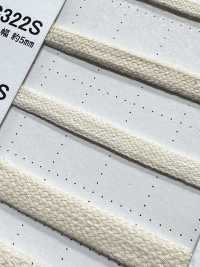 C441S Cordino In Materiale Naturale PART1 C441S Cordino Per Borsa 4,0 Mm[Cavo A Nastro] Cordon Foto secondaria