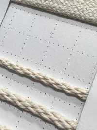 RC1632 Cordino In Materiale Naturale PART1 Lacy Cotton RC1632 Cordino Rotondo 3,0 Mm[Cavo A Nastro] Cordon Foto secondaria