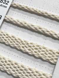 RC3232 Cordino In Materiale Naturale PART1 Lacy Cotton RC3232 Cordino Per Borsa 7,0 Mm[Cavo A Nastro] Cordon Foto secondaria