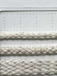 LR1 Cordino In Materiale Naturale PARTE 2 Lino Rayon 1 Cordino Rotondo 3,5 Mm[Cavo A Nastro] Cordon Foto secondaria