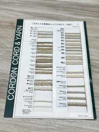 KNF2 Corda In Materiale Naturale PART2 Kenaf 2 Corda Rotonda Con Anima 2,0 Mm[Cavo A Nastro] Cordon Foto secondaria