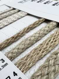 KNF3 Cordino In Materiale Naturale PARTE 2 Kenaf 3 Cordino Rotondo 5,3 Mm[Cavo A Nastro] Cordon Foto secondaria