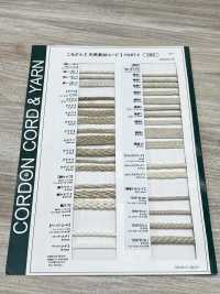 KNF3 Cordino In Materiale Naturale PARTE 2 Kenaf 3 Cordino Rotondo 5,3 Mm[Cavo A Nastro] Cordon Foto secondaria