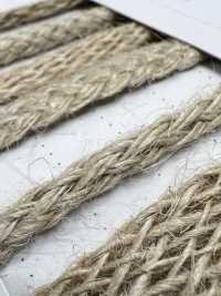 KNF6 Corda In Materiale Naturale PARTE 2 Kenaf 6 Corda Rotonda 4,0 Mm[Cavo A Nastro] Cordon Foto secondaria