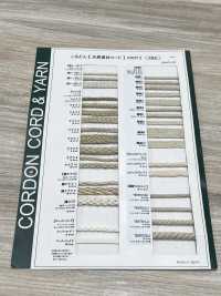 KNF6 Corda In Materiale Naturale PARTE 2 Kenaf 6 Corda Rotonda 4,0 Mm[Cavo A Nastro] Cordon Foto secondaria