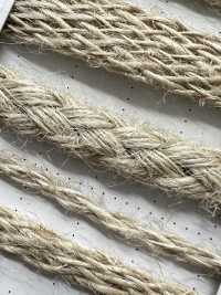 KNF8 Corda In Materiale Naturale PARTE 2 Kenaf 8 Corda Rotonda 9,0 Mm[Cavo A Nastro] Cordon Foto secondaria