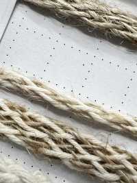 CK1 Cordino In Materiale Naturale PART2 Cotone Kenaf 1 Cordino Rotondo 3,0 Mm[Cavo A Nastro] Cordon Foto secondaria