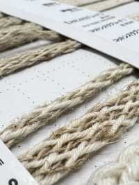 CK1 Cordino In Materiale Naturale PART2 Cotone Kenaf 1 Cordino Rotondo 3,0 Mm[Cavo A Nastro] Cordon Foto secondaria