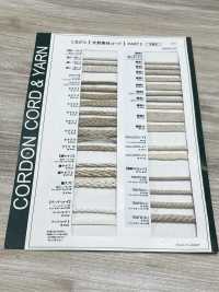 CK2 Cordino In Materiale Naturale PART2 Cotone Kenaf 2 Cordino Per Sacchetti 7,5 Mm[Cavo A Nastro] Cordon Foto secondaria