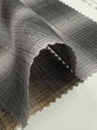 14422 60 Voile Di Cotone/lana A Filo Singolo A Quadri[Tessile / Tessuto] SUNWELL Foto secondaria