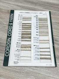 CL3 Cordino In Materiale Naturale PART2 Lino 3 Cordino Rotondo 5,0 Mm[Cavo A Nastro] Cordon Foto secondaria