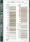 CL4 Cordino in materiale naturale PART2 Cotone-Lino cordino per coulisse a 4 capi 6.0 mm