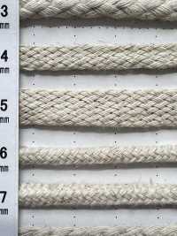 CL5 Cordino In Materiale Naturale PART2 Lino 3 Cordino Per Borse 6,0 Mm[Cavo A Nastro] Cordon Foto secondaria
