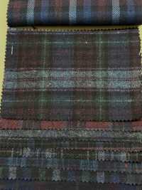 INDIA-312 Twill Madras Tinto Indaco[Tessile / Tessuto] ARINOBE Foto secondaria