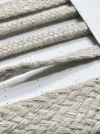 CL8 Cordino In Materiale Naturale PART2 Lino 8 Cordino Da 6,0 Mm[Cavo A Nastro] Cordon Foto secondaria