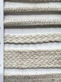 CL8 Cordino In Materiale Naturale PART2 Lino 8 Cordino Da 6,0 Mm[Cavo A Nastro] Cordon Foto secondaria