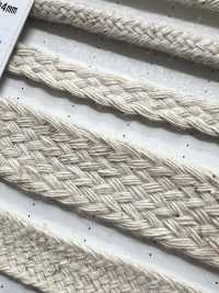 CL9 Cordino In Materiale Naturale PART2 Lino 9 Cordino Per Borsa 13,0 Mm[Cavo A Nastro] Cordon Foto secondaria