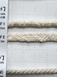 CSC2 Cordino In Materiale Naturale PART2 Cordino In Cotone Slub 2 Cordino Da 7,5 Mm[Cavo A Nastro] Cordon Foto secondaria