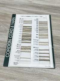 CSC2 Cordino In Materiale Naturale PART2 Cordino In Cotone Slub 2 Cordino Da 7,5 Mm[Cavo A Nastro] Cordon Foto secondaria