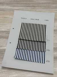 W3333-D Denim In Cotone A Righe Vivaci Hickory 10 Oz[Tessile / Tessuto] Tessuti Yoshiwa Foto secondaria