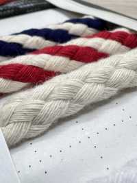 10-C Spago Di Cotone Rotondo Da 10 Mm[Cavo A Nastro] Cordon Foto secondaria