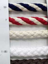 10-C Spago Di Cotone Rotondo Da 10 Mm[Cavo A Nastro] Cordon Foto secondaria