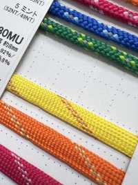 REF80MU Cordino Refre Dot Cord Per Borsa 8,0 Mm[Cavo A Nastro] Cordon Foto secondaria