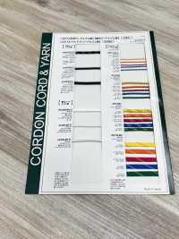 REF80MU Cordino Refre Dot Cord Per Borsa 8,0 Mm[Cavo A Nastro] Cordon Foto secondaria