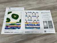 28064 Paralym Art ® Oxford～Animali Divertenti～[Tessile / Tessuto] SUNWELL Foto secondaria