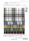 14434 20 Fili Singoli Di Cotone A Quadri Tartan Incrociati