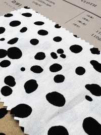 4246 Dalmata Con Stampa Animalier In Tessuto Largo[Tessile / Tessuto] VANCET Foto secondaria