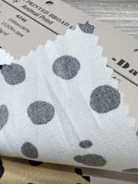 4246 Dalmata Con Stampa Animalier In Tessuto Largo[Tessile / Tessuto] VANCET Foto secondaria