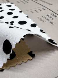 4246 Dalmata Con Stampa Animalier In Tessuto Largo[Tessile / Tessuto] VANCET Foto secondaria