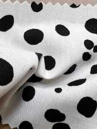 4246 Dalmata Con Stampa Animalier In Tessuto Largo[Tessile / Tessuto] VANCET Foto secondaria