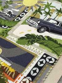 4256 Toppa Elegante E Rilassante In Tela Di Cotone[Tessile / Tessuto] VANCET Foto secondaria