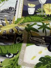 4256 Toppa Elegante E Rilassante In Tela Di Cotone[Tessile / Tessuto] VANCET Foto secondaria