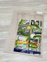 4256 Toppa Elegante E Rilassante In Tela Di Cotone[Tessile / Tessuto] VANCET Foto secondaria