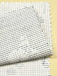 A-1528 Jacquard Floreale In Stile Sashiko[Tessile / Tessuto] ARINOBE Foto secondaria