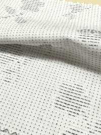 A-1528 Jacquard Floreale In Stile Sashiko[Tessile / Tessuto] ARINOBE Foto secondaria