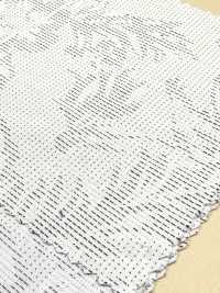 A-1581 Jacquard Floreale Botanico In Stile Sashiko[Tessile / Tessuto] ARINOBE Foto secondaria