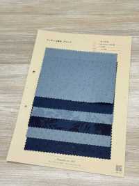 A-1510 Stampa Indaco A Fiori E Pois[Tessile / Tessuto] ARINOBE Foto secondaria