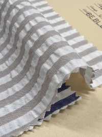 A-7073 Strisce Di Cotone Indiano Seersucker[Tessile / Tessuto] ARINOBE Foto secondaria