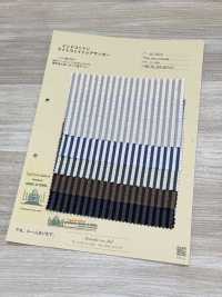 A-7073 Strisce Di Cotone Indiano Seersucker[Tessile / Tessuto] ARINOBE Foto secondaria