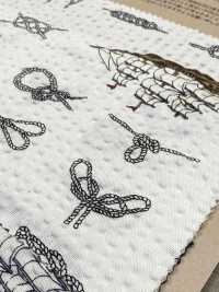 82170 Ripple Cross: Il Mare è La Nostalgia Di Un Uomo - Rope & Ship[Tessile / Tessuto] VANCET Foto secondaria