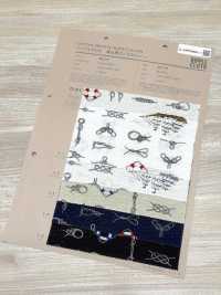 82170 Ripple Cross: Il Mare è La Nostalgia Di Un Uomo - Rope & Ship[Tessile / Tessuto] VANCET Foto secondaria