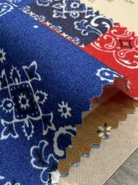 850591 BANDANA PATCHWORK IN TESSUTO ARRIVATO CON AEROGRAFO[Tessile / Tessuto] VANCET Foto secondaria
